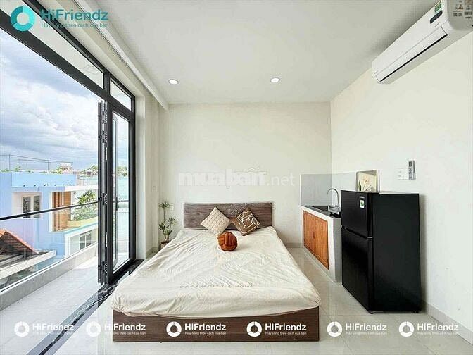 DỰ ÁN ĐỘC QUYỀN STUDIO BAN CÔNG FULL NỘI THẤT GẦN BV THỐNG NHẤT