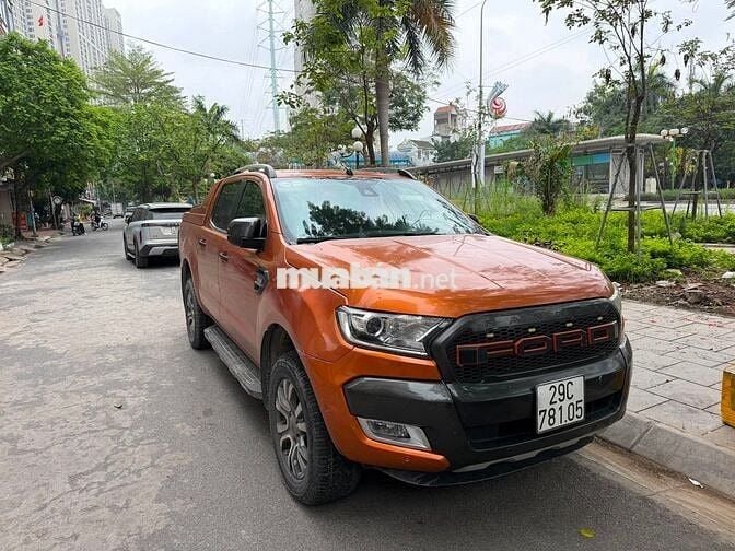 Ford Ranger Wildtrak 2017 3.2 màu Cam