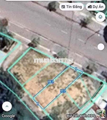 BÁN LÔ ĐẤT MẶT TIỀN BUÔN BÁN KD  TT LONG ĐIỀN
