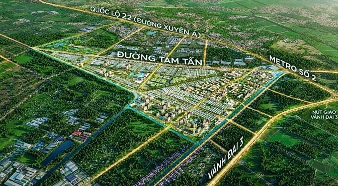 Liền kề áp góc Vinhomes Saigon Park, gần Vinschool, chỉ từ 1,518 tỷ