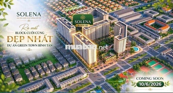 Chỉ 827tr sở hữu căn 52m2 có ban công - Green Town - Giá CĐT - CK 9%
