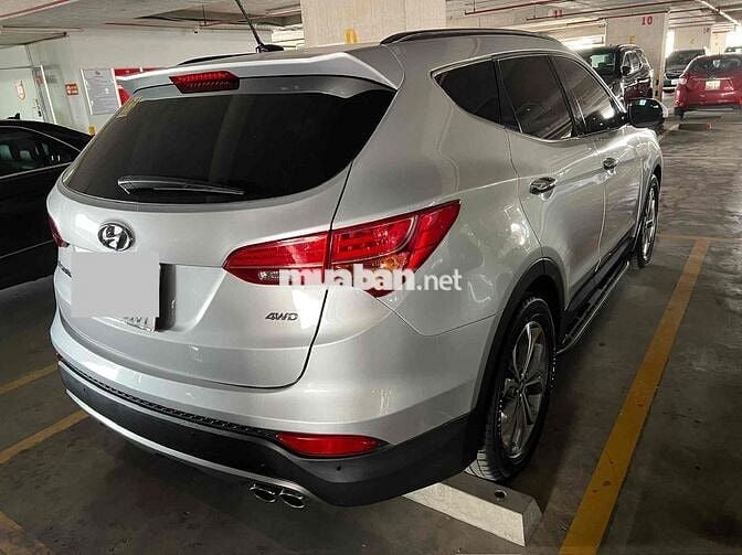 Hyundai Santa Fe 2015 Xăng Bạc 41.000 km