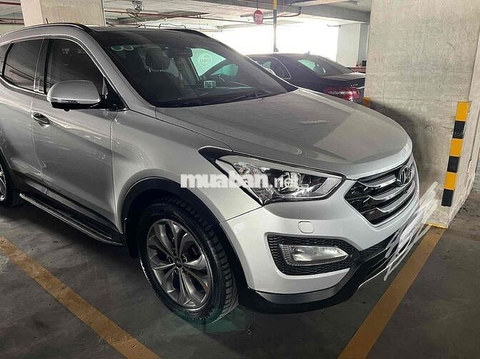 Hyundai Santa Fe 2015 Xăng Bạc 41.000 km