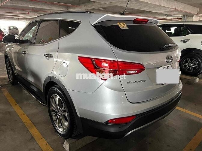 Hyundai Santa Fe 2015 Xăng Bạc 41.000 km