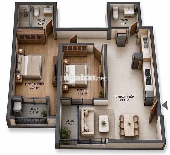 BID Residence – Căn 78,4m² Giá 4 Tỷ, Chính Chủ, Thương Lượng