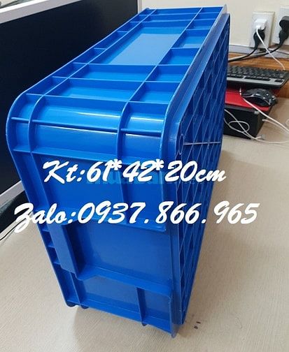 Bán buôn thùng nhựa đặc, khay nhựa cao 19 có nắp đậy, thùng bít( khay 