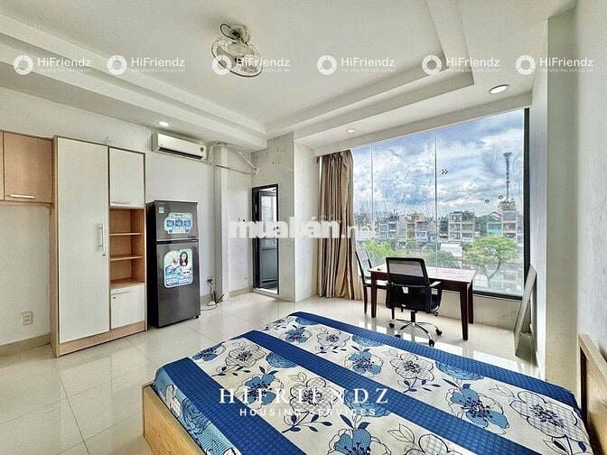 Căn hộ mini Ban côg view kính gần cầu Ng Tri Phươg