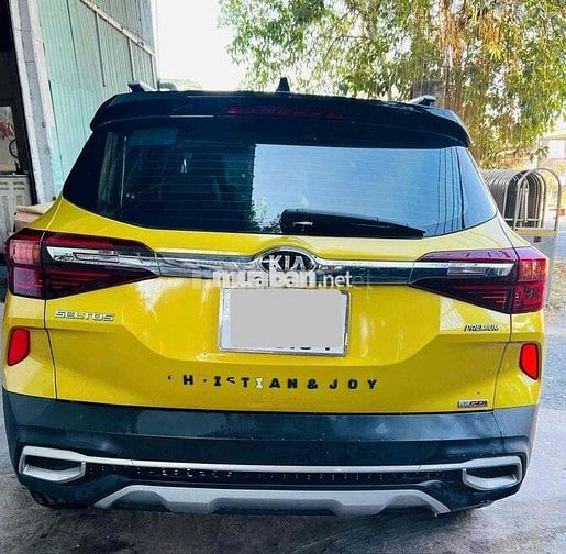 Kia Seltos 2021 1.4 Turbo Premium 52.900 km Vàng