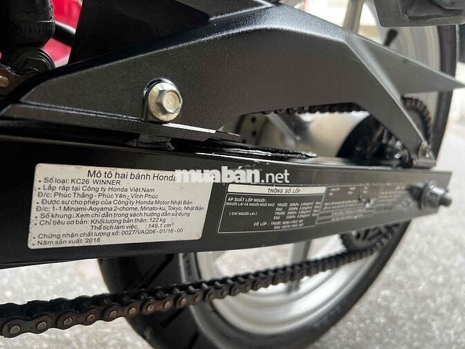Bán WinnerV1 bản sport hỗ trợ trả góp 5 tr nhận xe