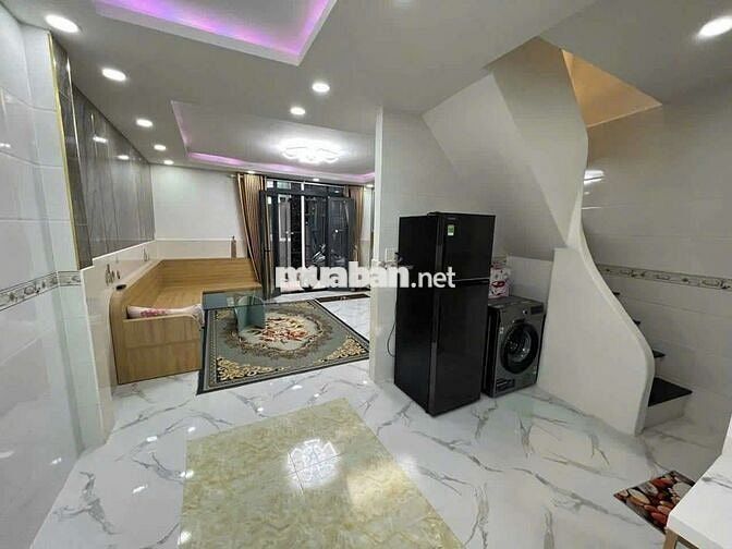 BÁN NHÀ 2 TẦNG -NGANG 5.7M _FULL NỘI THẤT _KHU CHUYÊN DÙNG QUẬN 7
