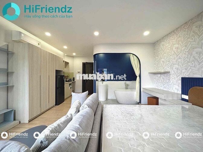 MỚI 100%🌟 Căn Hộ 1 Phòng Ngủ Ban Công 35m2 giảm mạnh🔥