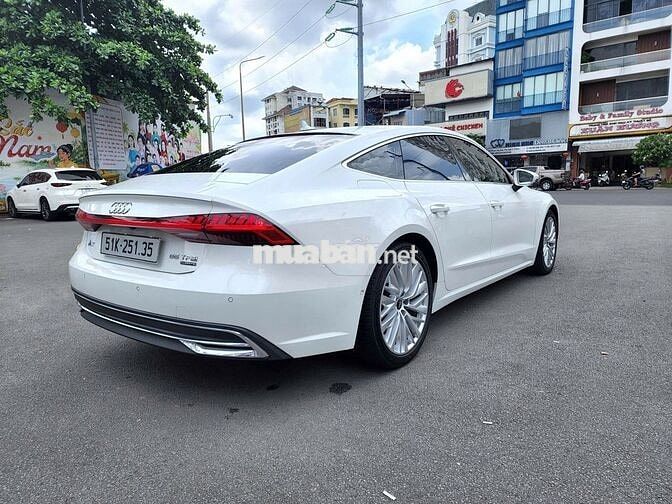 Audi A7 2022 55 TFSI Trắng 1 chủ từ đầu