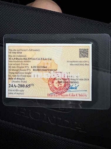 Honda CR-V Đen 4417km