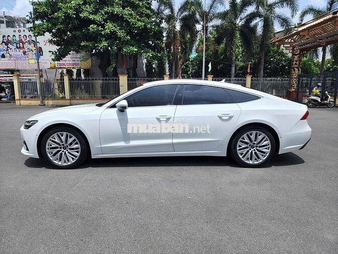 Audi A7 2022 55 TFSI Trắng 1 chủ từ đầu