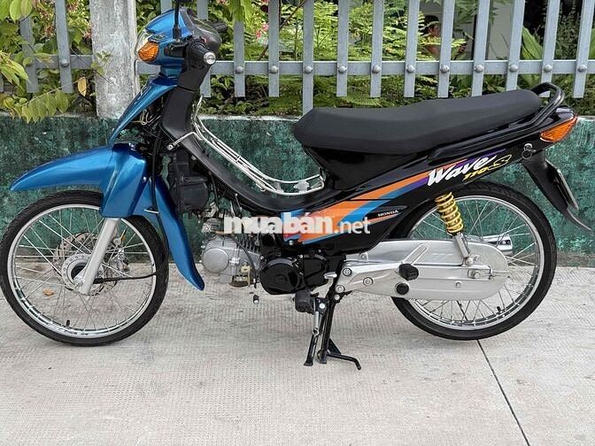 Honda Wave Alpha Xanh Đen