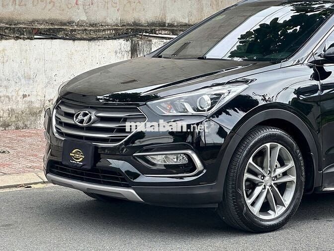 Hyundai Santafe 2016 2.2 Full dầu Đen 89.000 km