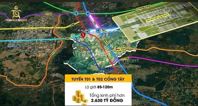 Lô Đất Thổ Cư ngay Lối Vào Sân Bay Quốc Tế Long Thành, Dân Cư đã ở Kín