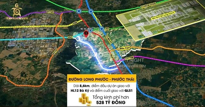 Lô Đất Thổ Cư ngay Lối Vào Sân Bay Quốc Tế Long Thành, Dân Cư đã ở Kín