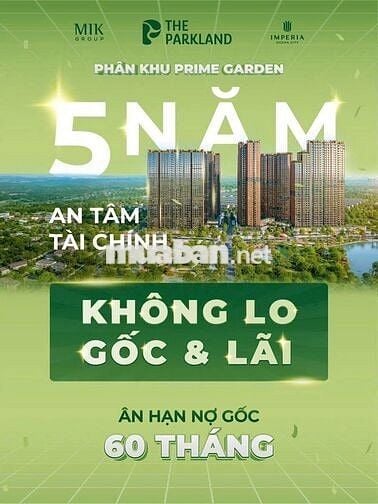 💎 Siêu phẩm 1PN+ The Parkland - View Đảo Ngọc Trai - Vốn 700Tr!