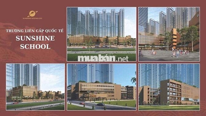 Bán Studio 35m2 Sunshine Legend City - View Sông, Chỉ 1.93 Tỷ
