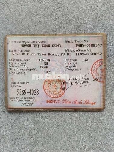 wawe máy êm giấy tờ đầy đủ 4tr800