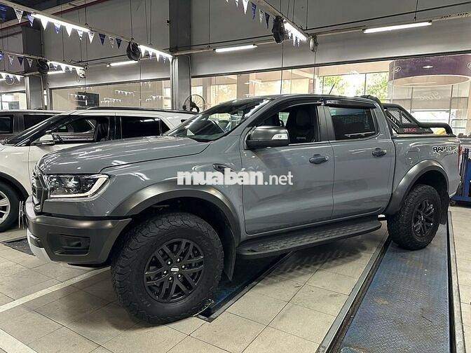 Ford Ranger Raptor 2022 Xám, bảo hành 2027, vay75%