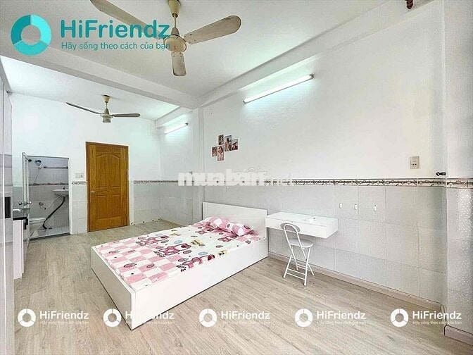 PHÒNG STUDIO 40m² CÓ BAN CÔNG NGAY CÔNG VIÊN LÊ THỊ RIÊNG