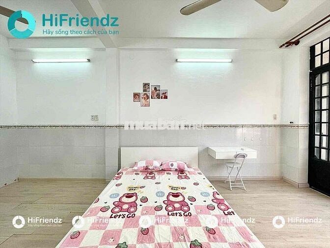 PHÒNG STUDIO 40m² CÓ BAN CÔNG NGAY CÔNG VIÊN LÊ THỊ RIÊNG