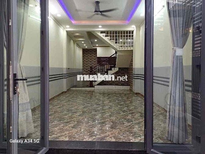 CHO THUÊ NHÀ HẺM XE HƠI LÊ ĐỨC THỌ(4x15M) - GẦN CHỢ AN NHƠN - 4PN 5WC