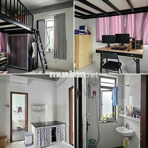 Chính chủ cho thuê căn hộ cửa sổ thoáng y hình tiện nghi