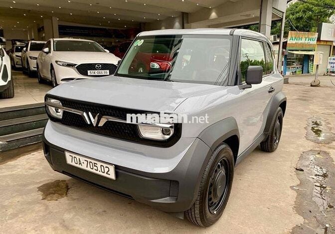 VINFAST VF3 PLUS 2025 MÀU XÁM MUA PIN XẠC MIỄN PHI