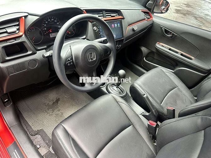 Honda Brio RS 2021 1.2AT, màu cam,49.000 km