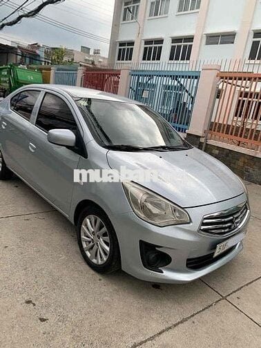 Mitsubishi Attrage  xám Bạc 5 chỗ 152178 km