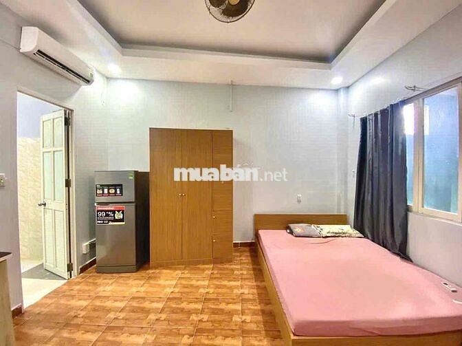 STUDIO FULL NỘI THẤT - THANG MÁY - HẦM XE - GẦN SÂN BAY TSN