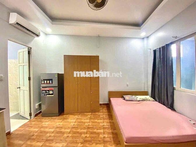 STUDIO FULL NỘI THẤT - THANG MÁY - HẦM XE - GẦN SÂN BAY TSN