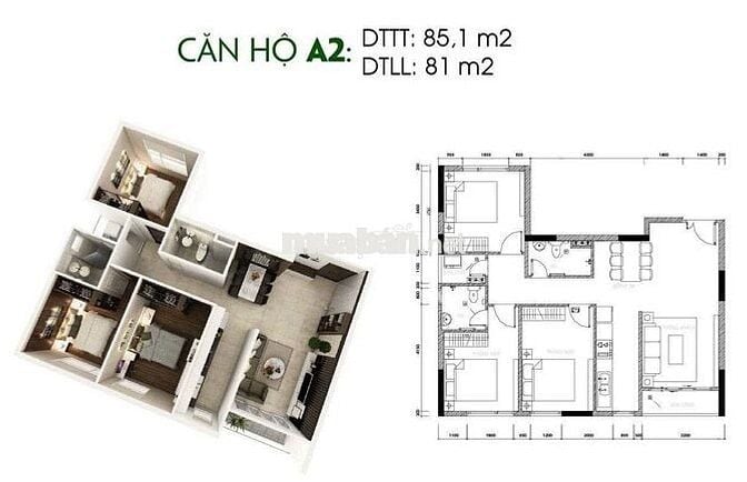 Căn hộ 63m2 (Sài Gòn KyView), 2PN, đối diện Bến xe Quận 8, P.6