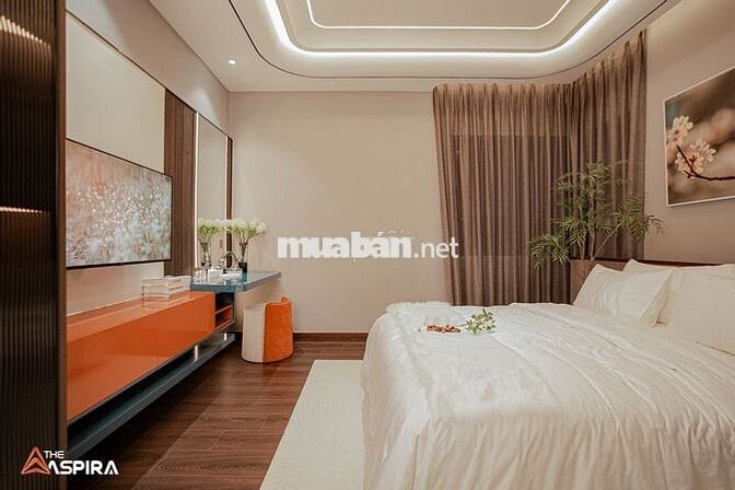 Căn Góc Hoa Hậu The Aspira - 2PN+ 84m², view Landmark 81 & sông ĐN