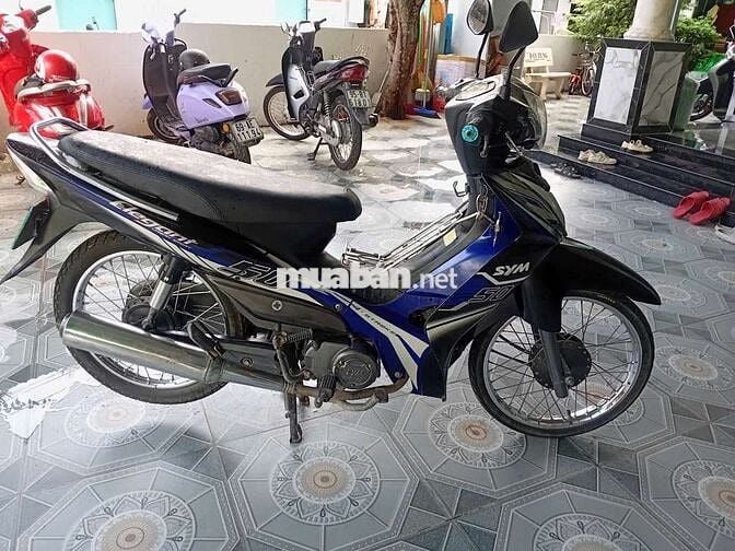 SYM Angela 50cc Đen, Xanh