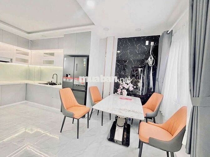Nhà Full Nội Thất 1 Trệt 3 Lầu 4PN Hẻm Xe Hơi Nam Long Trần Trọng Cung