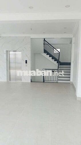 8x12 trệt 4 lầu có thang máy mới xây sân rộng 80m2 hợp kd cafe sthi vp