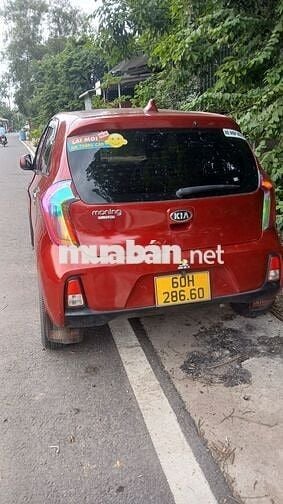 Kia Morning 2015 Số sàn Đỏ