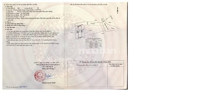 Bán 2 nền liền kề 5,1 x18,6m = 95,5m2. và 5,2m x23m = 116,3m3 giá 15ty