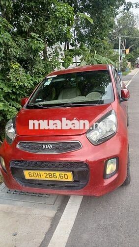Kia Morning 2015 Số sàn Đỏ