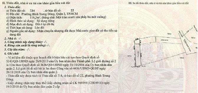 Bán 2 nền liền kề 5,1 x18,6m = 95,5m2. và 5,2m x23m = 116,3m3 giá 15ty