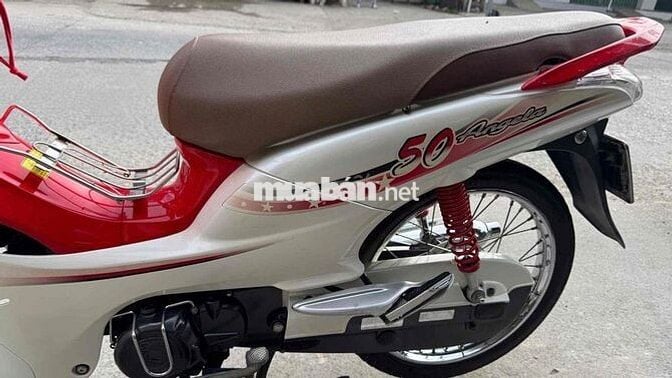 SYM Angela 50cc Trắng đỏ ( hỗ trợ góp )