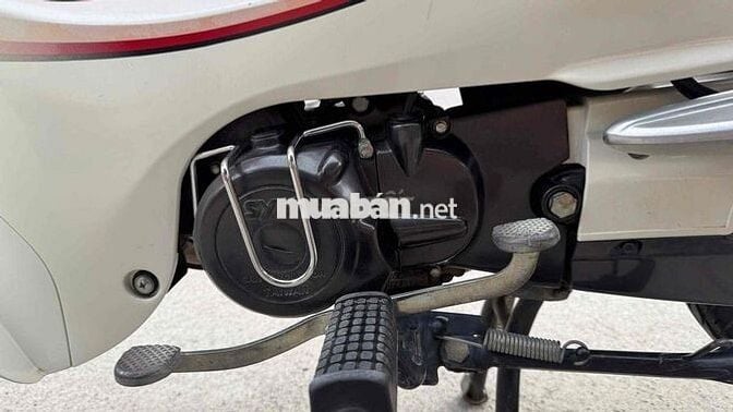 SYM Angela 50cc Trắng đỏ ( hỗ trợ góp )