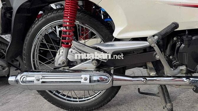 SYM Angela 50cc Trắng đỏ ( hỗ trợ góp )