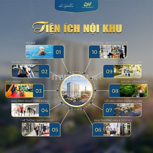 Cho thuê căn hộ 3PN, full nội thất, căn góc view đẹp, giá 21 triệu.