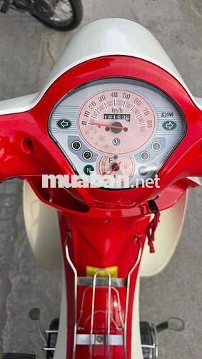 SYM Angela 50cc Trắng đỏ ( hỗ trợ góp )