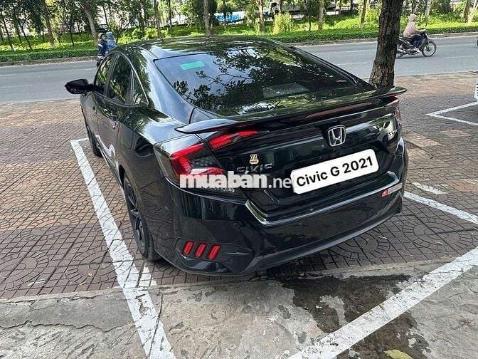 Honda Civic G 2021 Thái Lan 87.000 km Đen